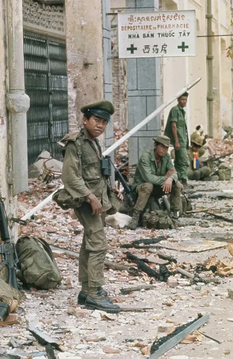 Framed Print : Tonle Bet, Vietnam War Framed Print : Tonle Bet, Vietnam War