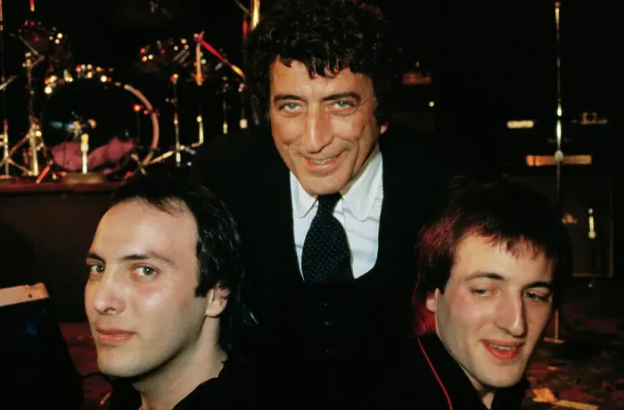 Framed Print : Tony Bennett Posing with Sons Framed Print : Tony Bennett Posing with Sons