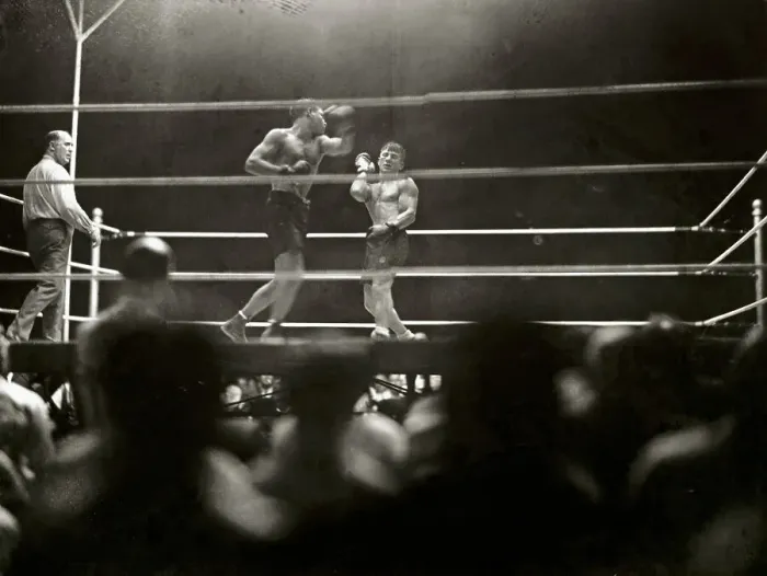 Framed Print : Tony Canzoneri Fighting Benny Bass Framed Print : Tony Canzoneri Fighting Benny Bass