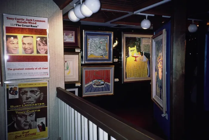 Framed Print : Tony Curtis Art Exhibition Framed Print : Tony Curtis Art Exhibition