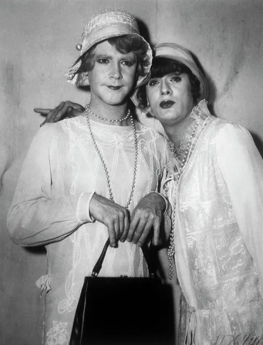 Framed Print : Tony Curtis and Jack Lemmon in Drag Framed Print : Tony Curtis and Jack Lemmon in Drag