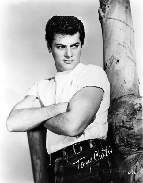 Tony Curtis Portrait Print CIRCA 1950. Art Prints, Posters