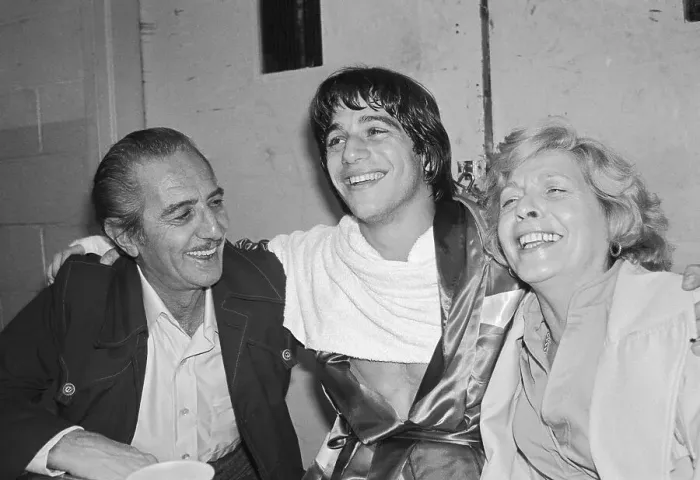 Framed Print : Tony Danza and His Parents Framed Print : Tony Danza and His Parents