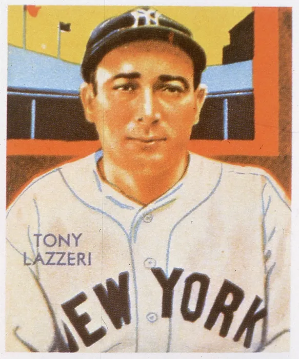 Framed Print : Tony Lazzeri Gum Card Framed Print : Tony Lazzeri Gum Card