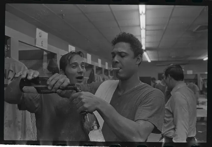 Framed Print : Tony Perez Pouring Champagne Framed Print : Tony Perez Pouring Champagne