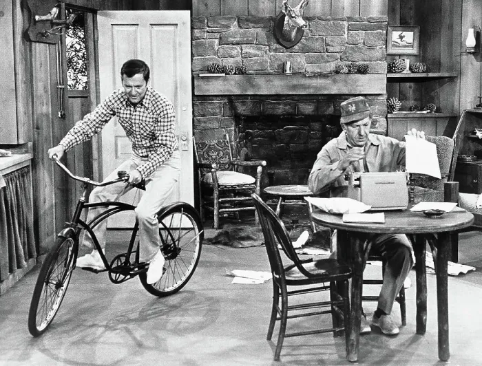 : Tony Randall and Jack Klugman in The Odd Couple : Tony Randall and Jack Klugman in The Odd Couple