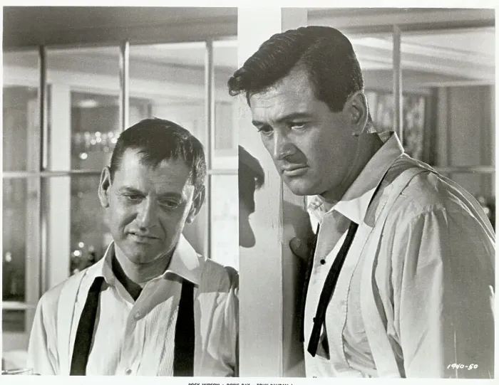 Framed Print : Tony Randall with Rock Hudson Framed Print : Tony Randall with Rock Hudson