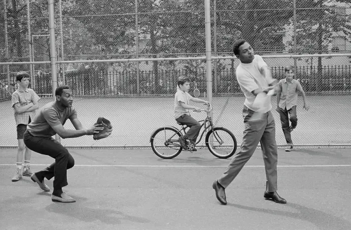 Framed Print : Four Tops. Singers Abdul Duke Fakir (left) and Renaldo Obie Benson of American Framed Print : Four Tops. Singers Abdul Duke Fakir (left) and Renaldo Obie Benson of American