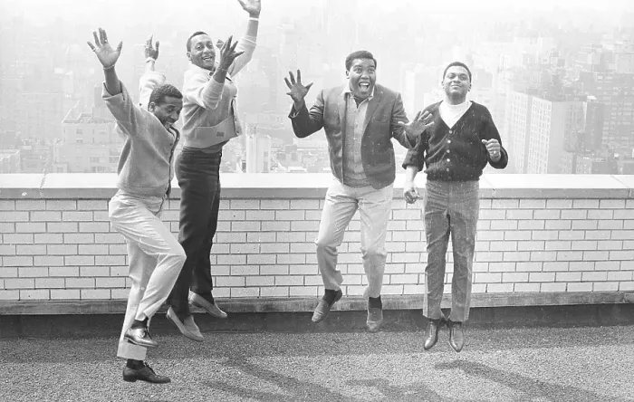 Framed Print : Four Tops Portrait On The Roof Framed Print : Four Tops Portrait On The Roof