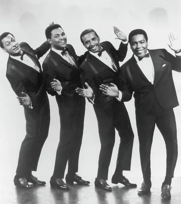 Framed Print : Four Tops Studio Portrait Framed Print : Four Tops Studio Portrait