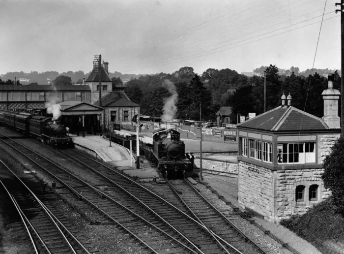 Framed Print : Torquay Trains Framed Print : Torquay Trains