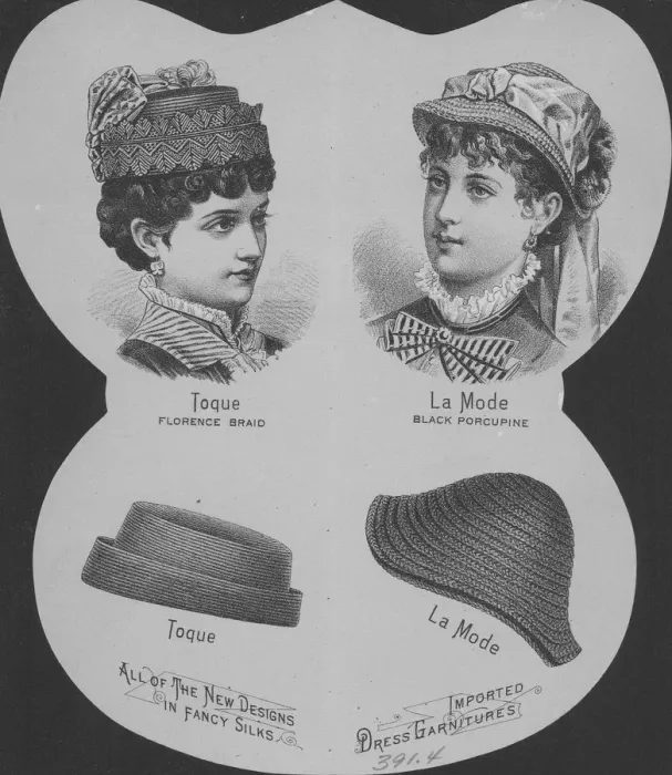 Framed Print : Torque And La Mode Womens Hats Framed Print : Torque And La Mode Womens Hats