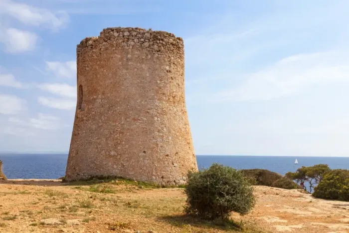 Framed Print : Torre de Cala Pi, medieval watchtower on the coast, Cala Pi, Mediterranean Sea, Majorca, Balearic Islands, Spain Framed Print : Torre de Cala Pi, medieval watchtower on the coast, Cala Pi, Mediterranean Sea, Majorca, Balearic Islands, Spain