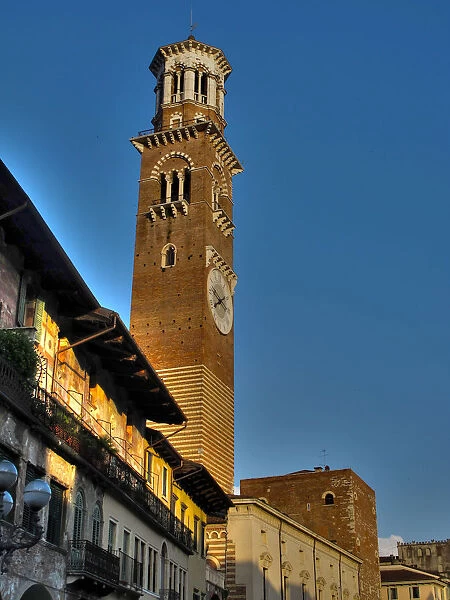 Torre dei Lamberti Verona Italy