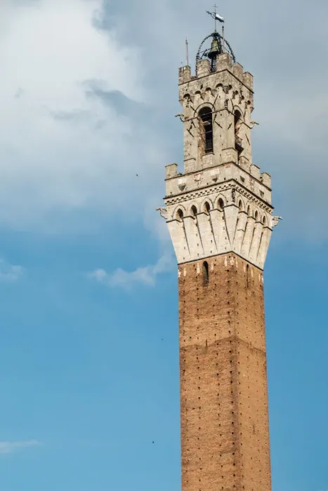 Framed Print : Torre del Mangia, Piazza del Campo, Siena, Italy Framed Print : Torre del Mangia, Piazza del Campo, Siena, Italy