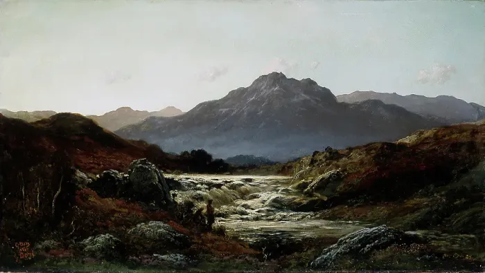 Framed Print : Torrent in the Highlands Framed Print : Torrent in the Highlands