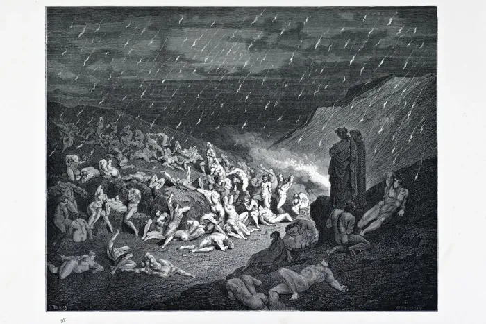 Framed Print : Torture of the fiery rain Framed Print : Torture of the fiery rain