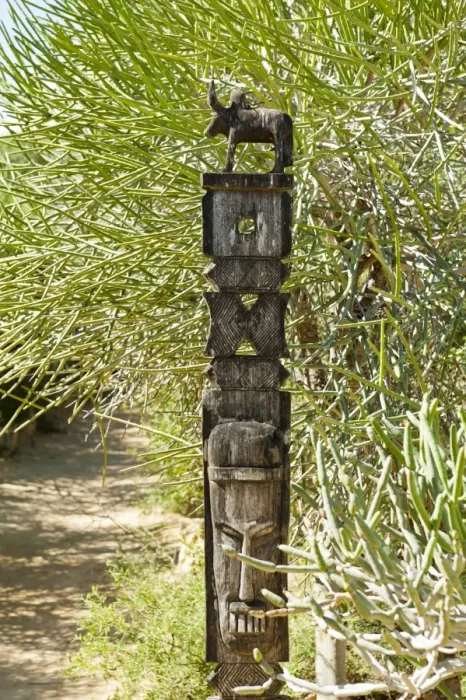 Framed Print : Totem carved from wood, arboretum of Tulear or Toliara, Madagascar Framed Print : Totem carved from wood, arboretum of Tulear or Toliara, Madagascar
