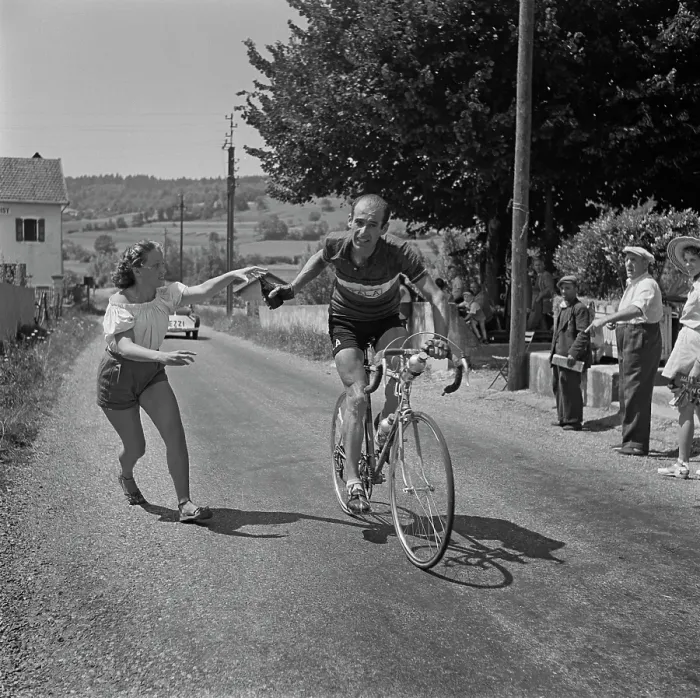 Framed Print : Tour De France, 1951 Framed Print : Tour De France, 1951