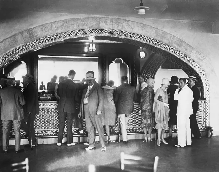 Framed Print : Tourists at the Jockey Club Framed Print : Tourists at the Jockey Club