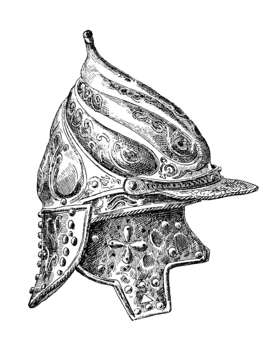 Framed Print : Tournament helmet Framed Print : Tournament helmet