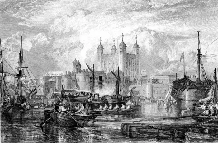 Framed Print : The Tower of London, engraved by Miller published 1831 (illustration) Framed Print : The Tower of London, engraved by Miller published 1831 (illustration)