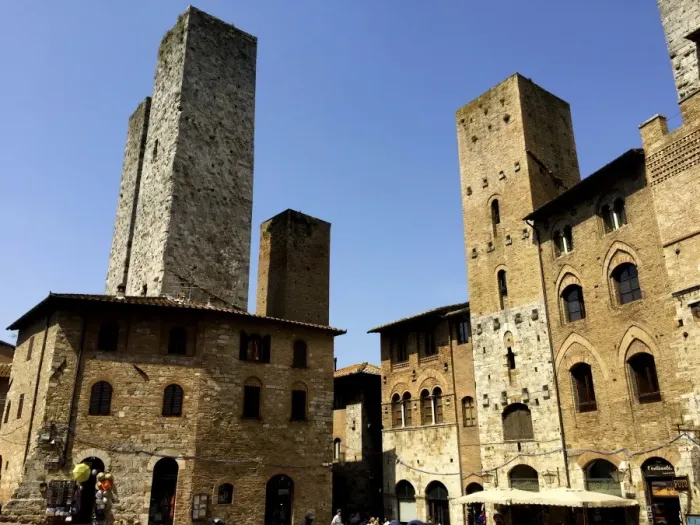 Framed Print : Towering City of Tuscany Framed Print : Towering City of Tuscany
