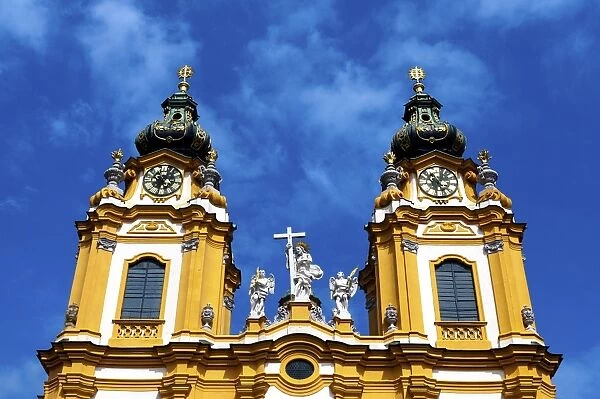 Towers of the Abbey of Melk. Austria