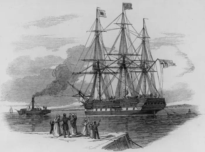 Framed Print : Towing Out Framed Print : Towing Out