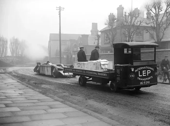 Framed Print : Towing Segrave Framed Print : Towing Segrave