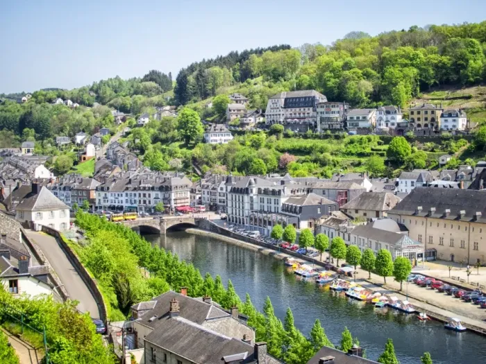 Framed Print : Town Of Bouillon Framed Print : Town Of Bouillon
