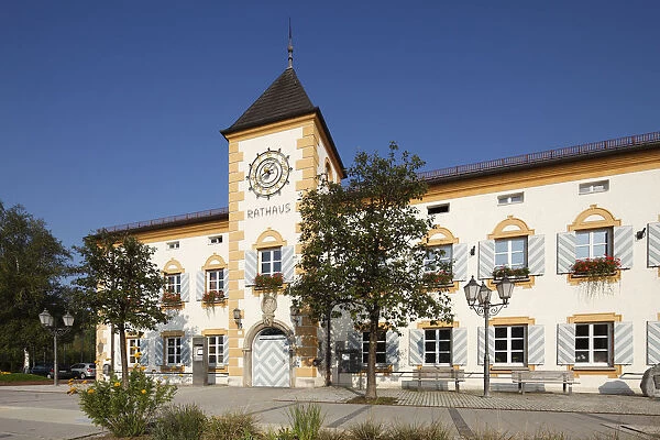 Town hall, Geretsried, Upper Bavaria, Bavaria, Germany, Europe