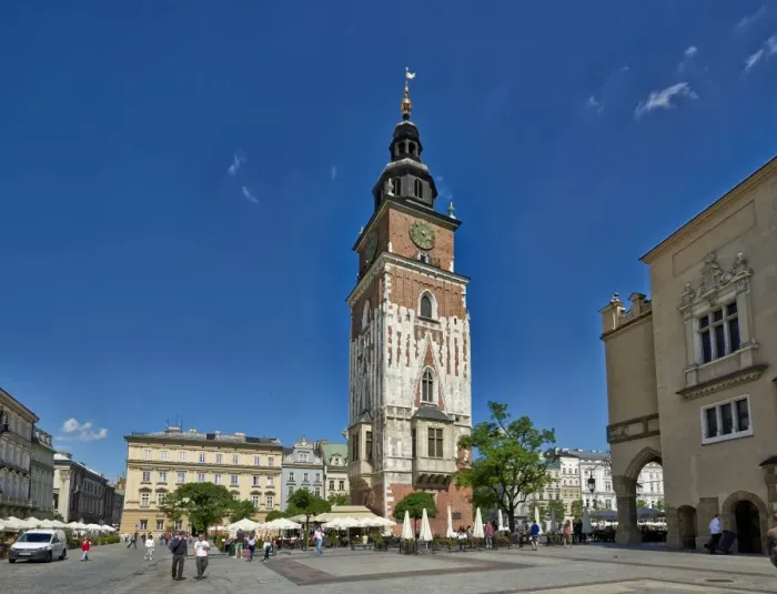 Framed Print : Town Hall Tower on Rynek of Krakow Framed Print : Town Hall Tower on Rynek of Krakow