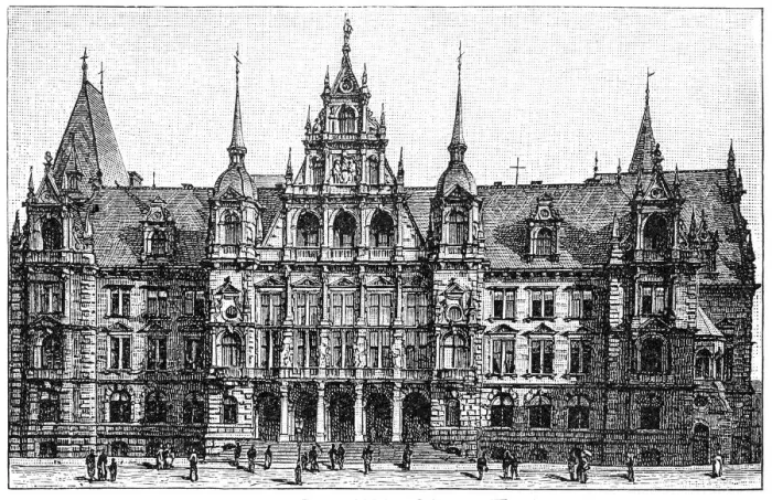 Framed Print : Town Hall in Wiesbaden Framed Print : Town Hall in Wiesbaden