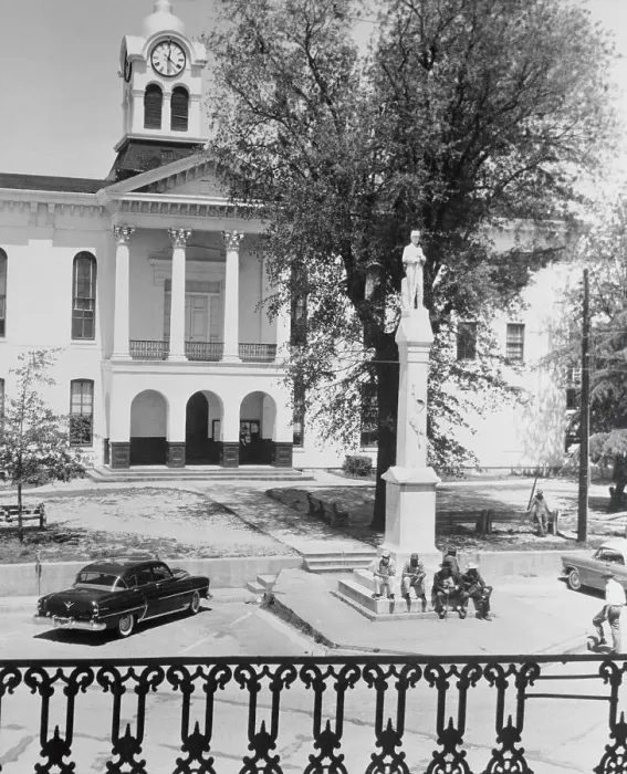 Framed Print : Town Square Near Home of William Faulkner Framed Print : Town Square Near Home of William Faulkner