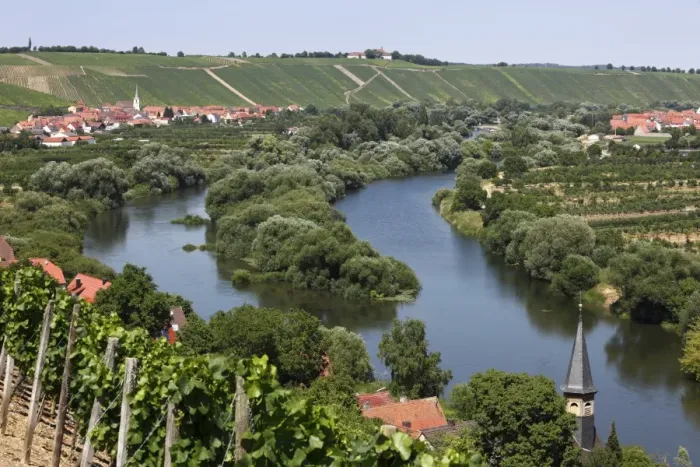 Framed Print : Towns of Koehler, front, Escherndorf, left and Nordheim am Main, Mainschleife, loop in the Main River, Mainfranken, Lower Franconia, Franconia, Bavaria, Germany, Europe Framed Print : Towns of Koehler, front, Escherndorf, left and Nordheim am Main, Mainschleife, loop in the Main River, Mainfranken, Lower Franconia, Franconia, Bavaria, Germany, Europe
