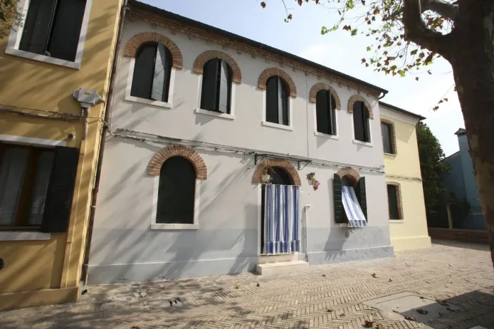 Framed Print : Townscape at Burano island
