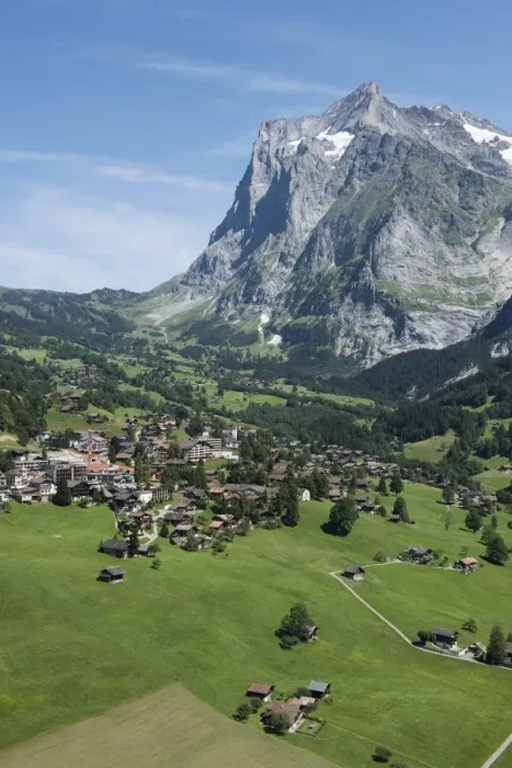 Framed Print : Townscape Grindelwald, Wetterhorn, Grosse Scheidegg, Interlaken-Oberhasli, Canton of Bern, Switzerland Framed Print : Townscape Grindelwald, Wetterhorn, Grosse Scheidegg, Interlaken-Oberhasli, Canton of Bern, Switzerland