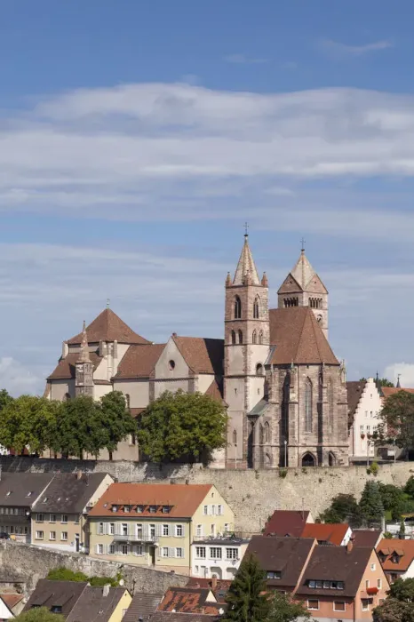 Framed Print : Townscape with Munsterberg and St. Stephansmunster Cathedral, Breisach am Rhein, Upper Rhine, Baden-Wuerttemberg, Germany Framed Print : Townscape with Munsterberg and St. Stephansmunster Cathedral, Breisach am Rhein, Upper Rhine, Baden-Wuerttemberg, Germany
