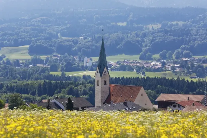 Framed Print : Townscape, Torwang and Grainbach at the back, Samerberg, Chiemgau, Upper Bavaria, Bavaria, Germany Framed Print : Townscape, Torwang and Grainbach at the back, Samerberg, Chiemgau, Upper Bavaria, Bavaria, Germany