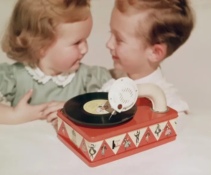 Framed Print : Toy Record Player Framed Print : Toy Record Player