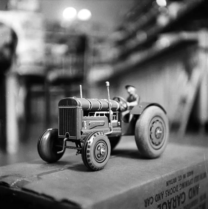 Framed Print : Toy Tractor Framed Print : Toy Tractor