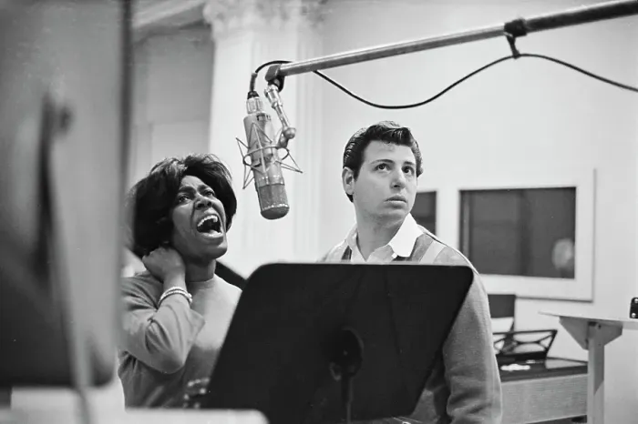 Framed Print : The Toys. Singer Barbara Harris of American pop group The Toys during a Framed Print : The Toys. Singer Barbara Harris of American pop group The Toys during a