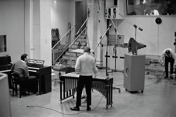 Framed Print : The Toys Recording Session Framed Print : The Toys Recording Session