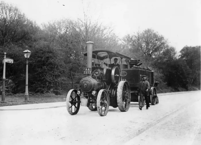 Framed Print : Traction Engine Framed Print : Traction Engine