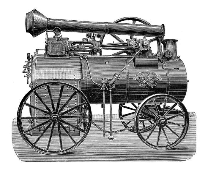 Framed Print : Traction engine Framed Print : Traction engine