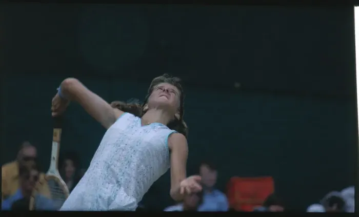 Framed Print : Tracy Austin in Wimbledon Tennis Action Framed Print : Tracy Austin in Wimbledon Tennis Action