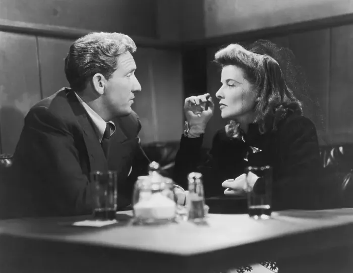 Framed Print : Tracy And Hepburn