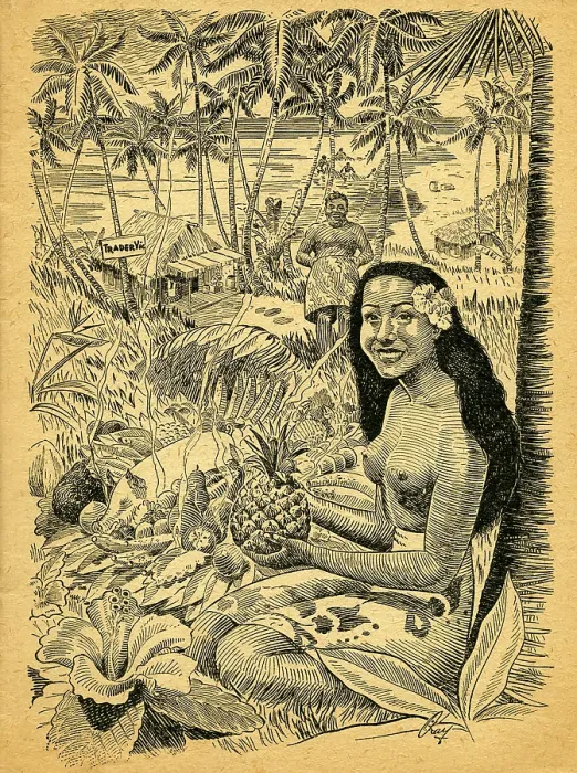 Framed Print : Trader Vic's Framed Print : Trader Vic's