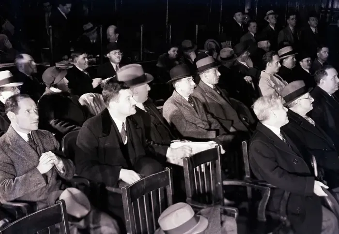 Framed Print : Traders Seated in Stock Exchange Framed Print : Traders Seated in Stock Exchange